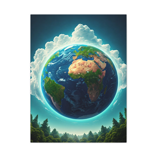 Earth Embraced by Nature Wall Art & Canvas Prints