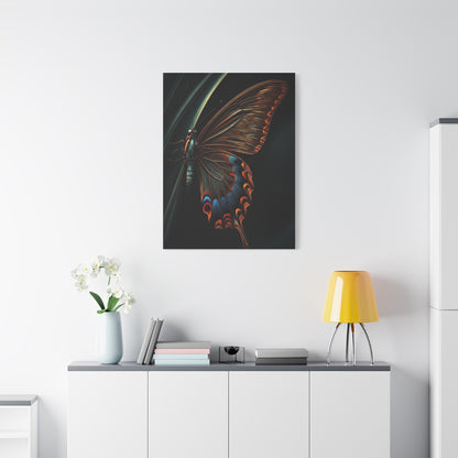 Copper Swallowtail Butterfly with Jewel Wing Patterns Wall Art & Canvas Prints