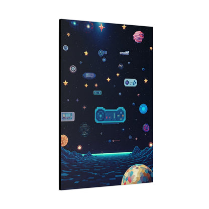 Pixel Space Arcade Wall Art & Canvas Prints