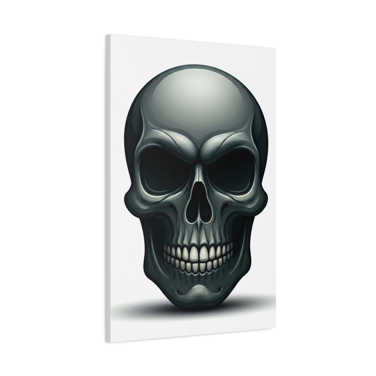 Steel Skull Essence Wall Art & Canvas Print