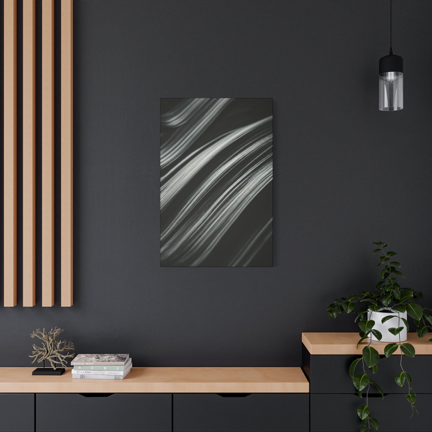 Midnight Flow Abstract Wall Art & Canvas Prints