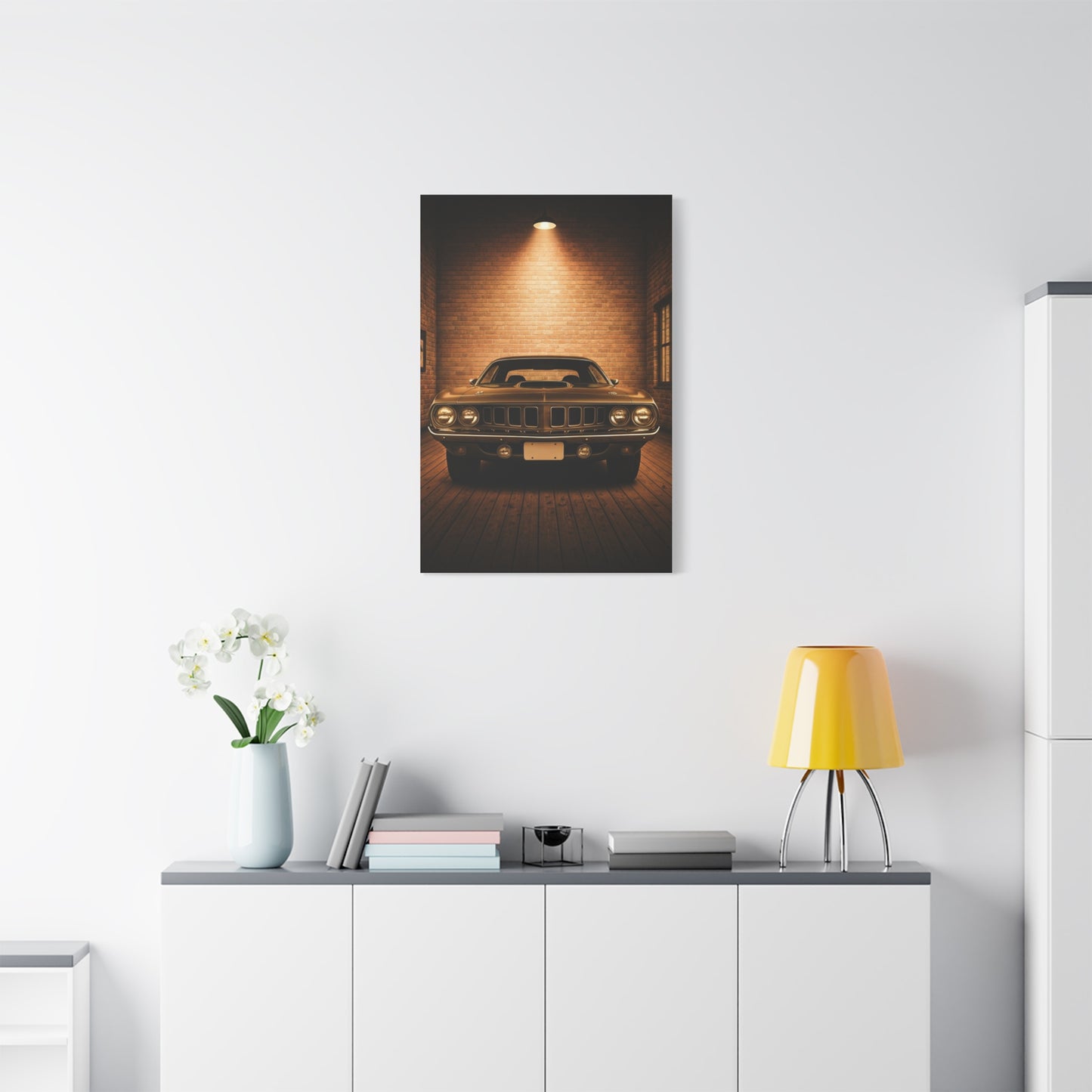 Plymouth Barracuda Cuda Vintage Garage Wall Art & Canvas Prints
