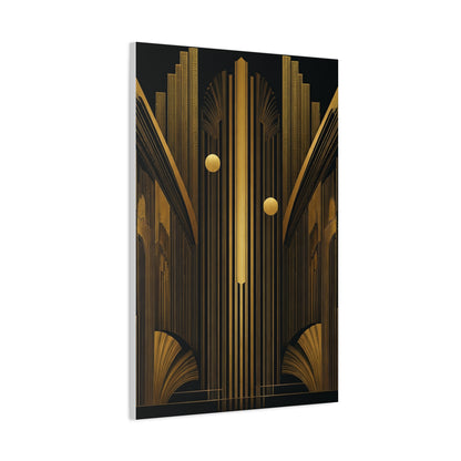 Grand Corridor Art Deco Architecture Wall Art & Canvas Prints