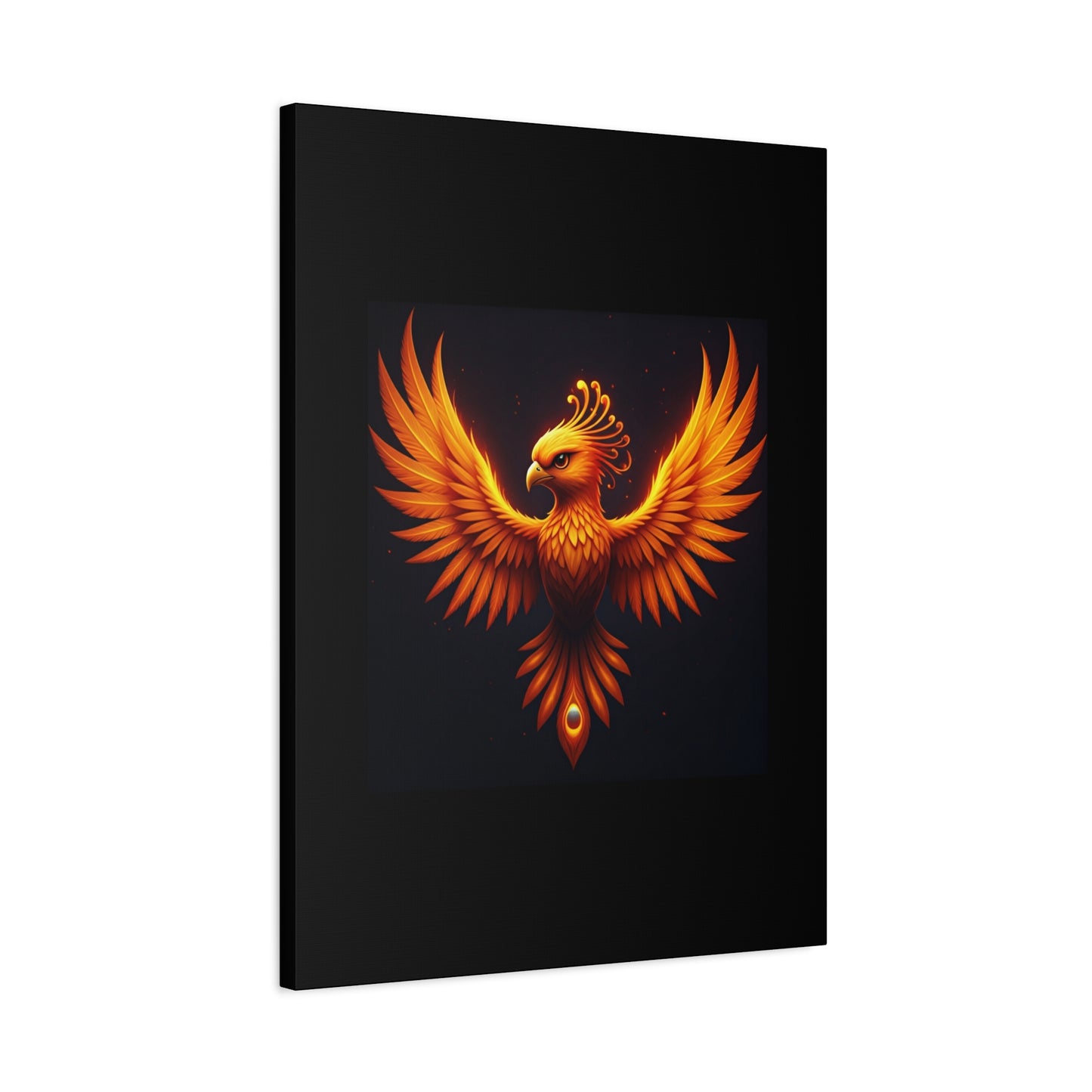 Rising Phoenix Emblem Wall Art & Canvas Print