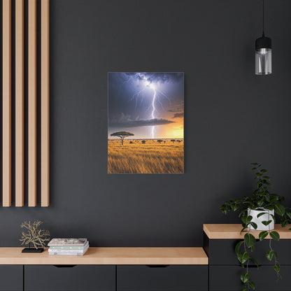 Golden Savannah Horizon Wall Art & Canvas Prints