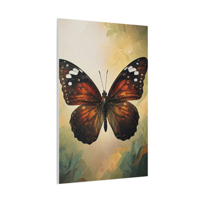 Vintage Nature Butterfly Illustration Wall Art & Canvas Prints