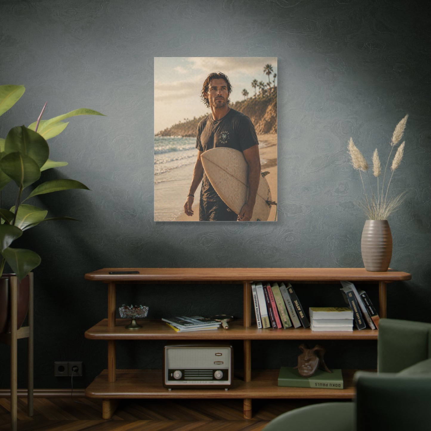 Coastal Surf Lifestyle Portrait Wall Art & Canvas Print