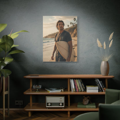 Coastal Surf Lifestyle Portrait Wall Art & Canvas Print