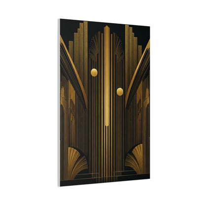 Grand Corridor Art Deco Architecture Wall Art & Canvas Prints