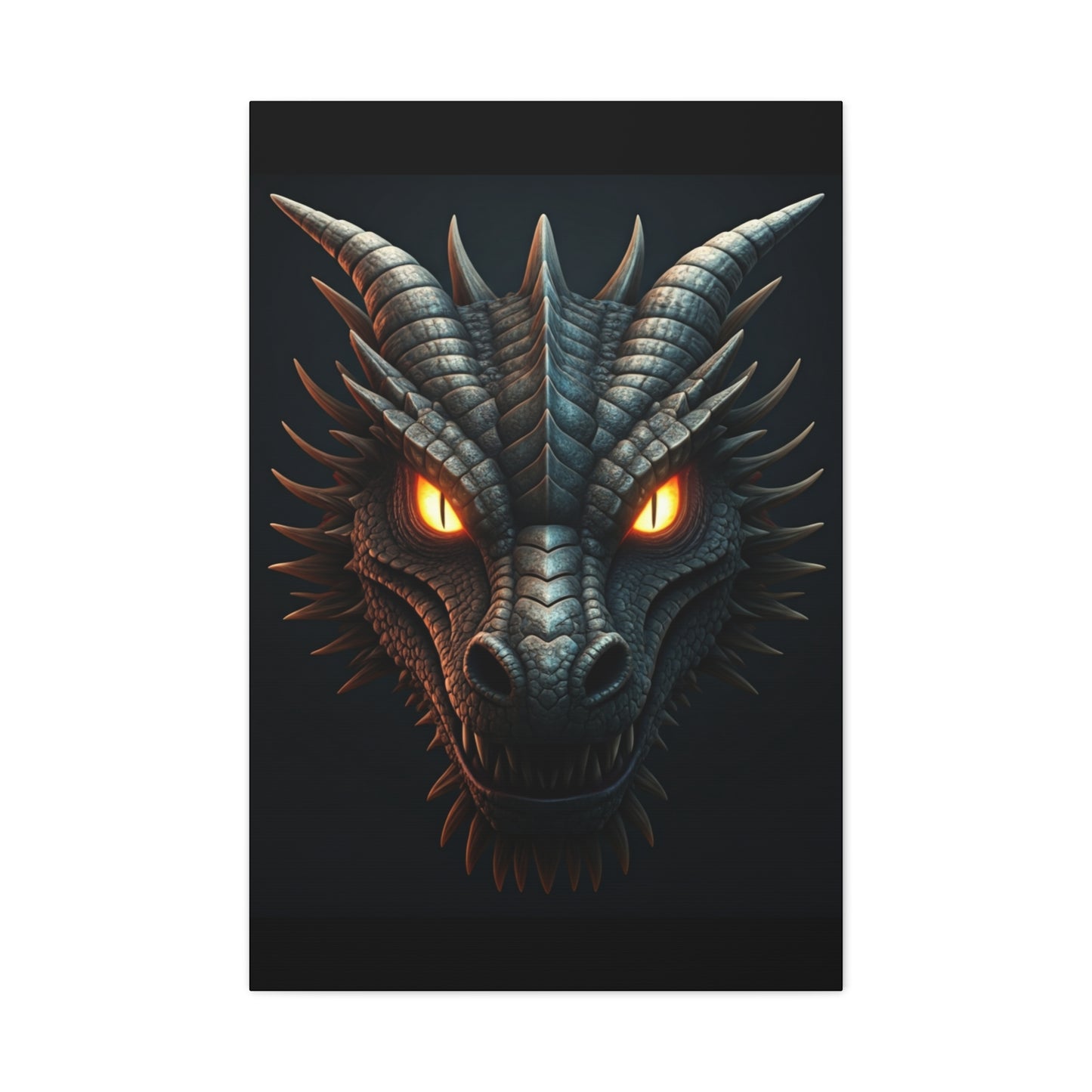 Infernal Dragon Sovereign Wall Art & Canvas Print