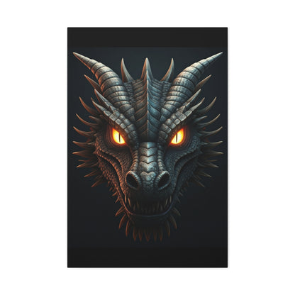 Infernal Dragon Sovereign Wall Art & Canvas Print