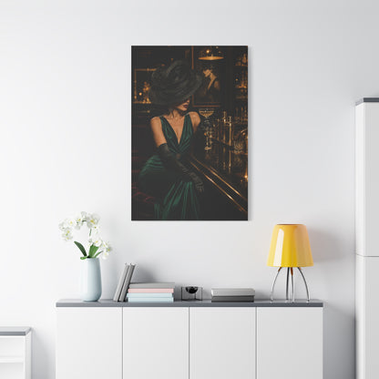 Couture Lounge Muse Portrait Wall Art & Canvas Print