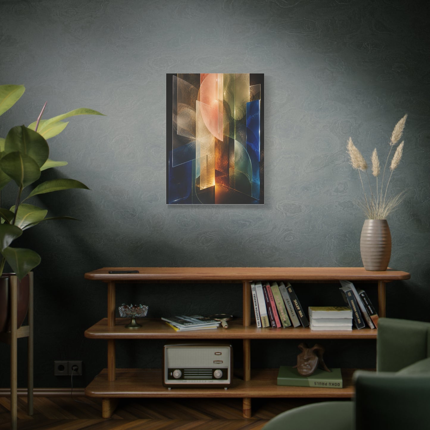 Luminous Acrylic Resin Abstract Wall Art & Canvas Print