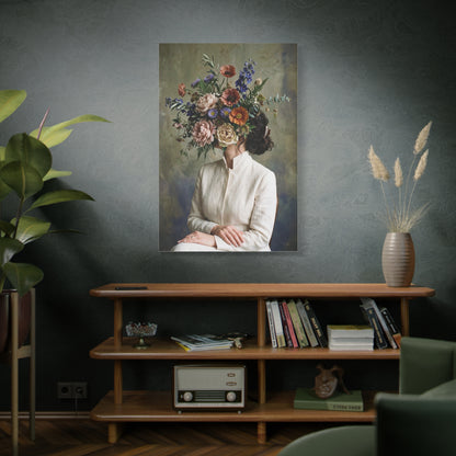 Botanical Identity Portrait Study Wall Art & Canvas Print
