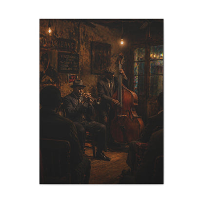 Preservation Hall Jazz Scene Wall Art & Canvas Print