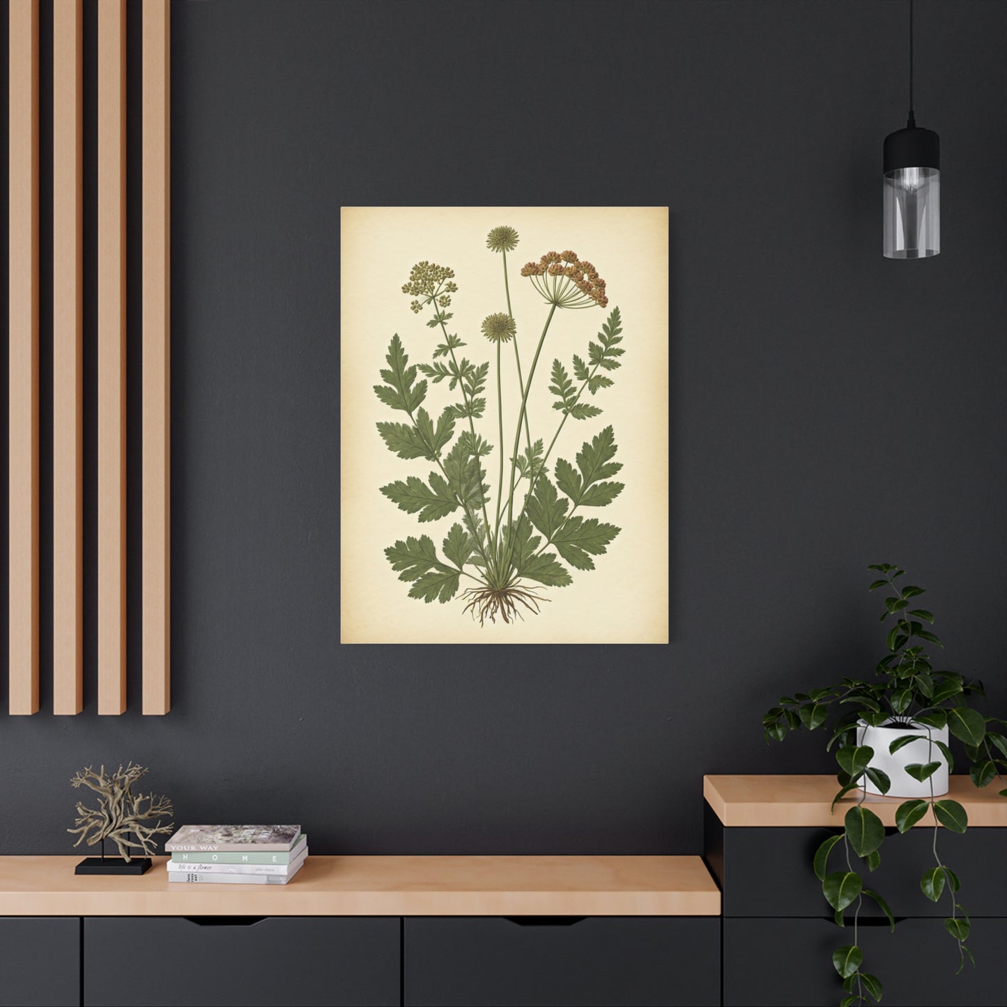 Antique Herbal Arrangement Wall Art & Canvas Prints