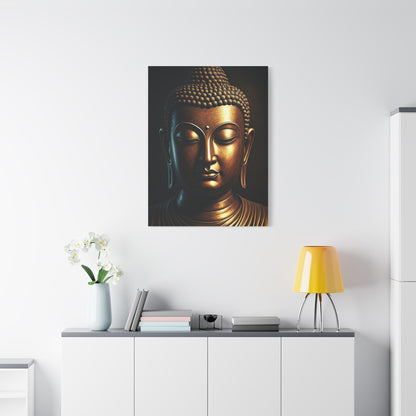 Midnight Glow Buddha Meditation Wall Art & Canvas Prints