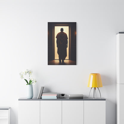 Threshold of Light Minimalist Figure Wall Art & Canvas Prints