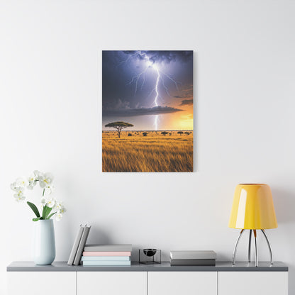 Golden Savannah Horizon Wall Art & Canvas Prints