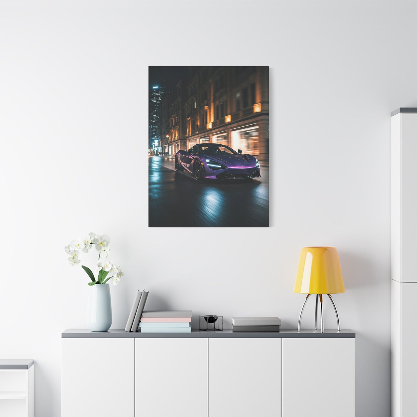 McLaren 720S Urban Luxury Motion Wall Art & Canvas Prints