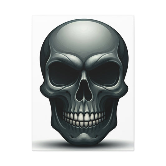 Steel Skull Essence Wall Art & Canvas Print