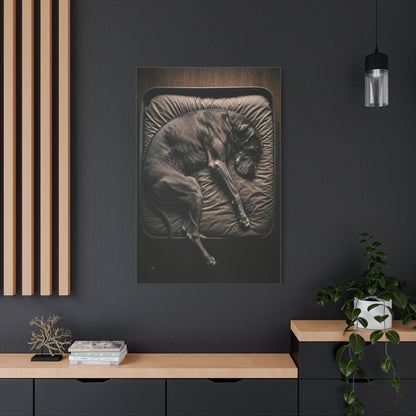 Peaceful Slumber Canine Wall Art & Canvas Print