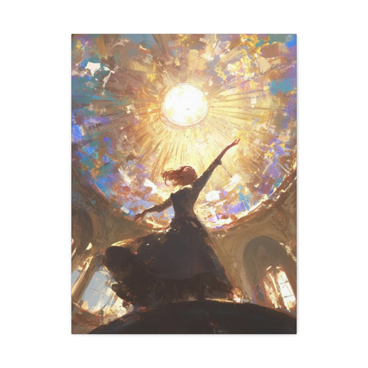 Women Dancing God Light Wall Art & Canvas Prints