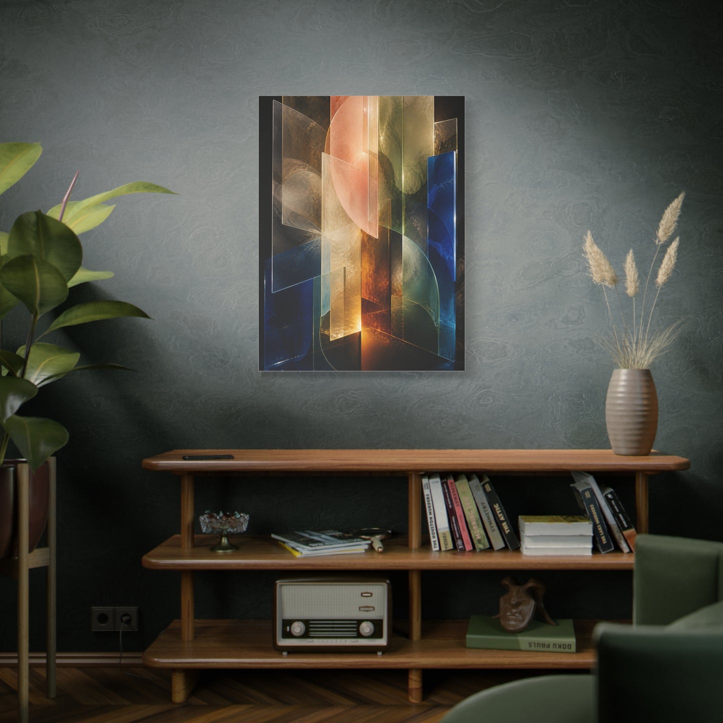 Luminous Acrylic Resin Abstract Wall Art & Canvas Print