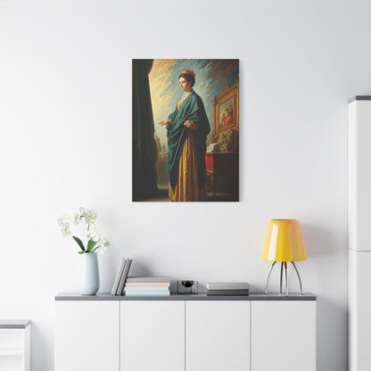 Regal Portrait of a Noblewoman Wall Art & Canvas Prints