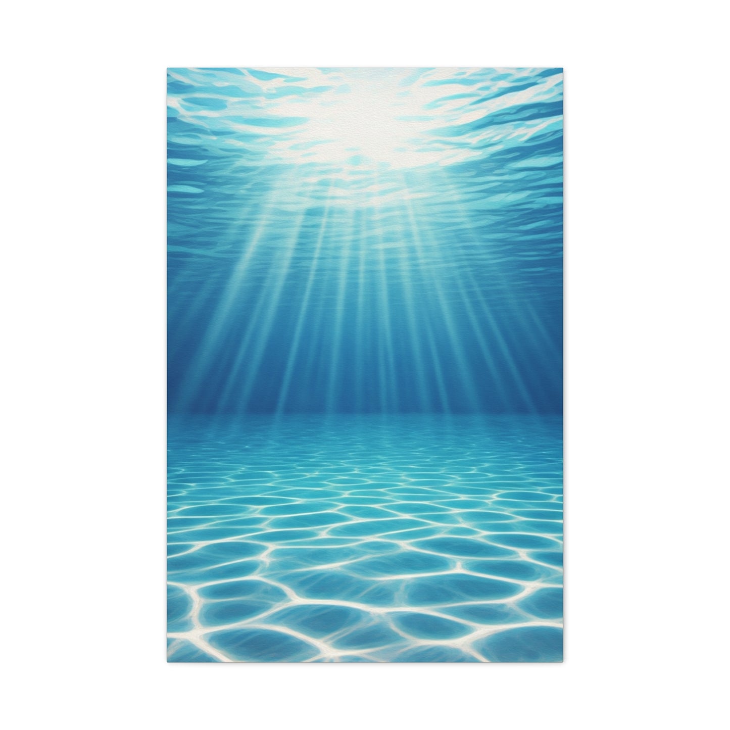 Sunlit Underwater Glow Wall Art & Canvas Prints  Product Description