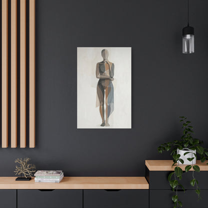 Contemporary Human-Centered Abstract Wall Art & Canvas Print