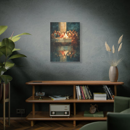The Last Supper Contemporary Sacred Scene Wall Art & Canvas Print
