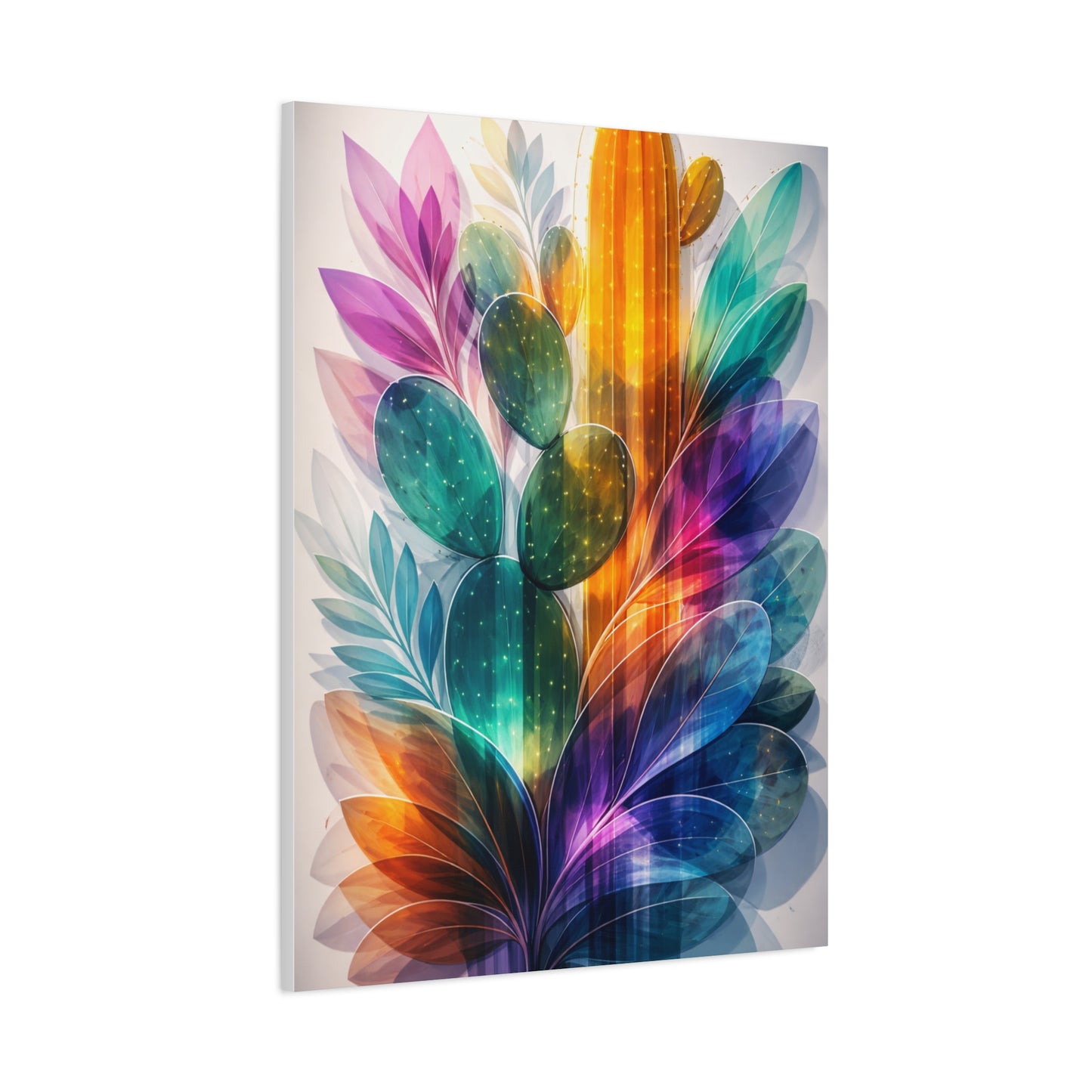 Premium Acrylic Botanical Abstraction Wall Art & Canvas Print