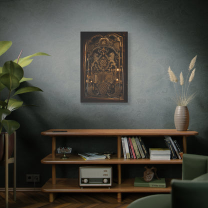 Victorian Ornate Bar Mirror Wall Art & Canvas Print