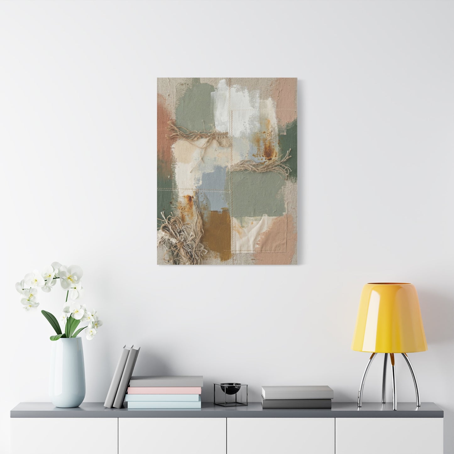 Vivid Contemporary Forest Reflections Landscape Wall Art & Canvas Print