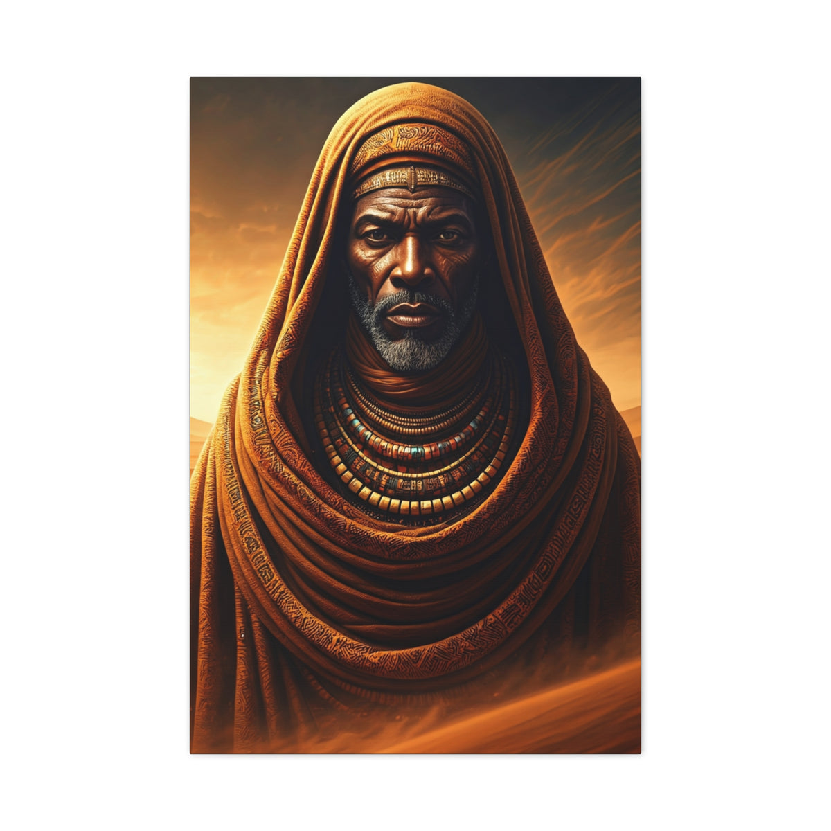 Desert Elder of Wisdom Wall Art & Canvas Prints