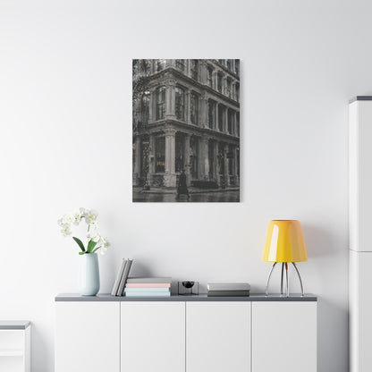 SoHo Cast Iron Corner Study Wall Art & Canvas Print