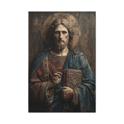 Sacred Icon of Christ Eternal Presence Wall Art & Canvas Print