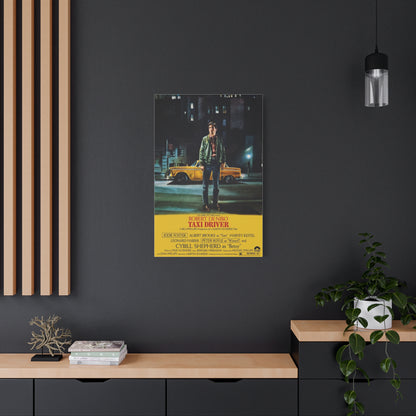 Taxi Driver 1976 Movie Poster Wall Art & Canvas Print