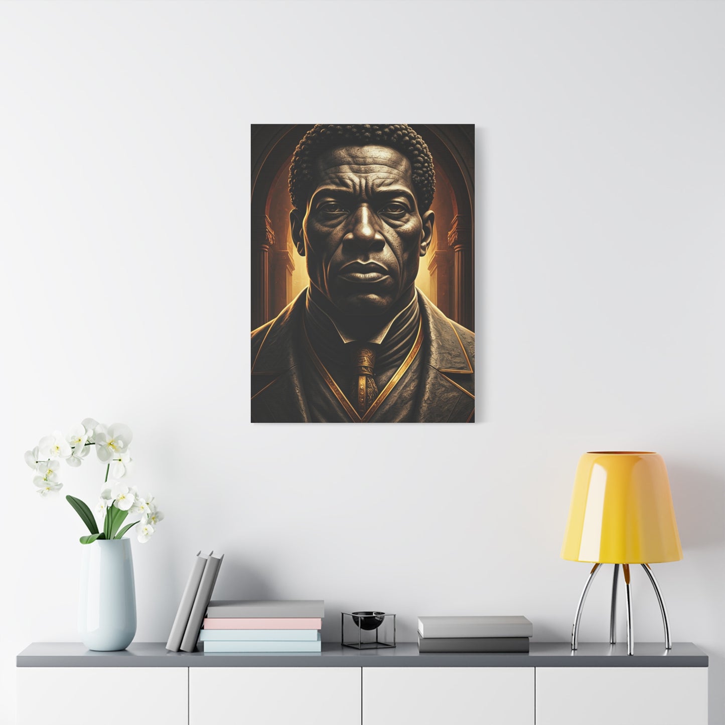 Regal Shadow Portrait Wall Art & Canvas Prints