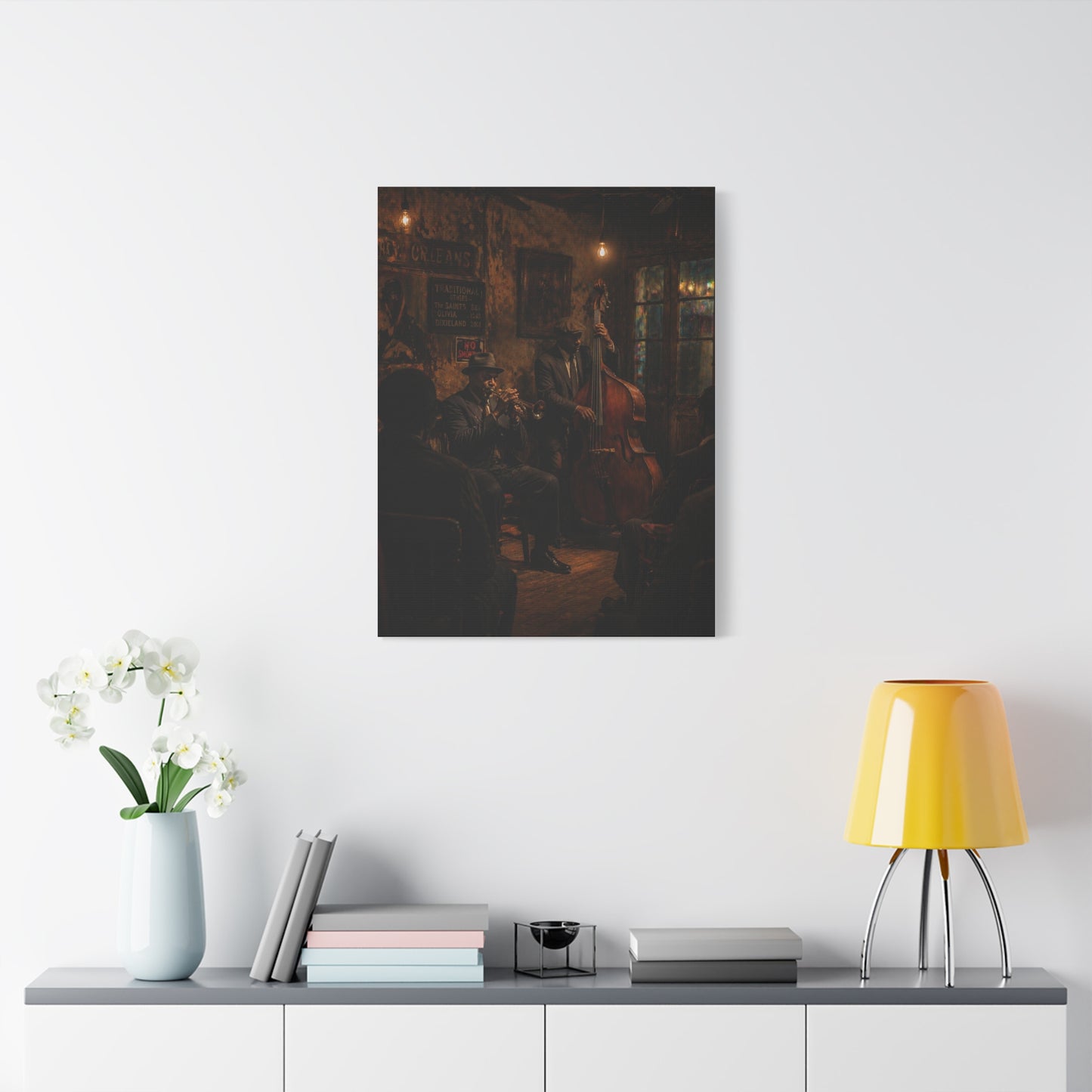 Preservation Hall Jazz Scene Wall Art & Canvas Print