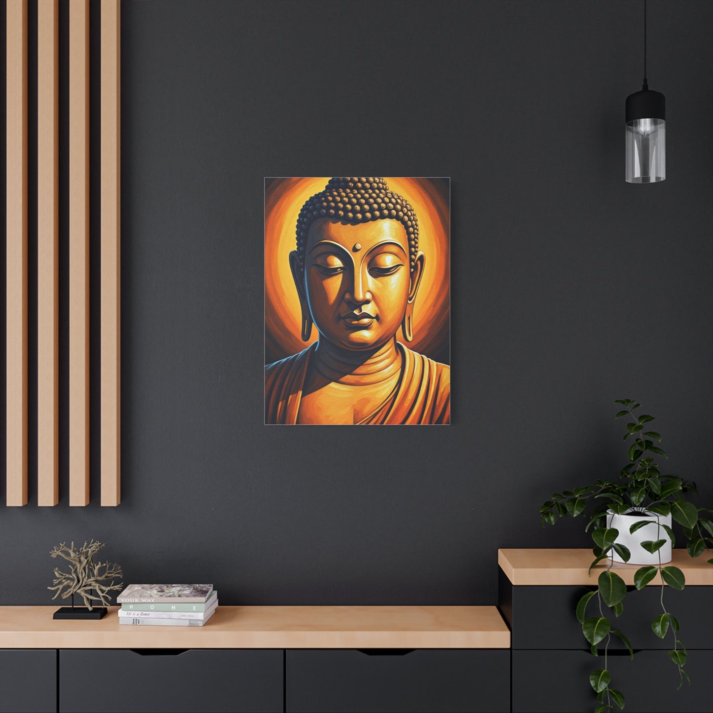 Divine Calm Buddha Close-Up Wall Art & Canvas Prints