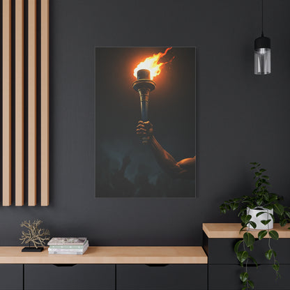 Torch of Defiance Wall Art & Canvas Prints