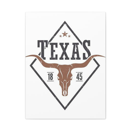18 45 Texas Poster Wall Art & Canvas Prints