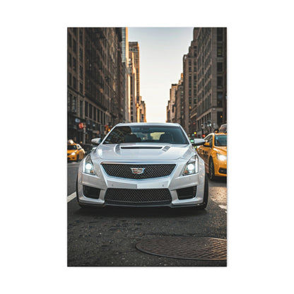 Cadillac CTS-V City Dominance Wall Art & Canvas Prints