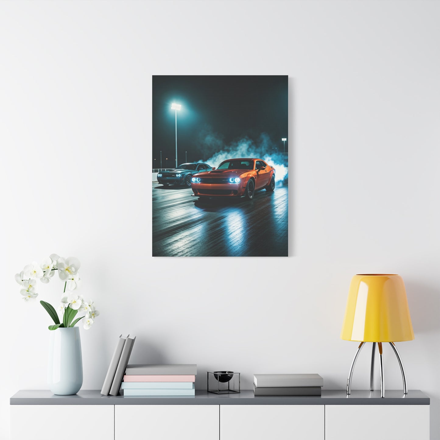 Redeye Burnout Fury – Demon 170 in the Shadows Wall Art & Canvas Prints