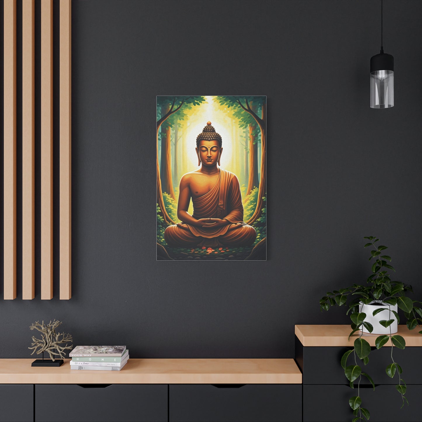 Enlightened Meditation Buddha Wall Art & Canvas Prints