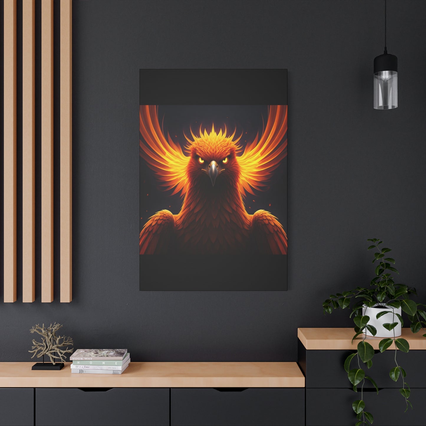 Phoenix Ascension Blaze Wall Art & Canvas Print