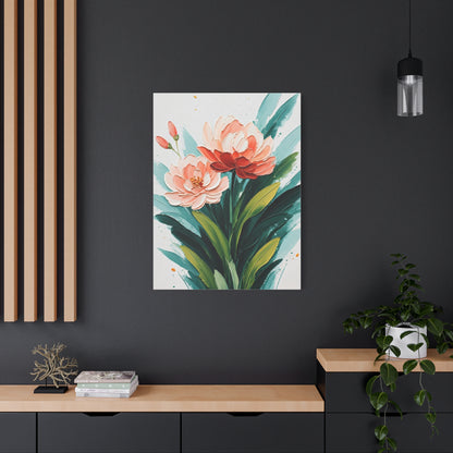 Blush Floral Botanical Wall Art & Canvas Prints