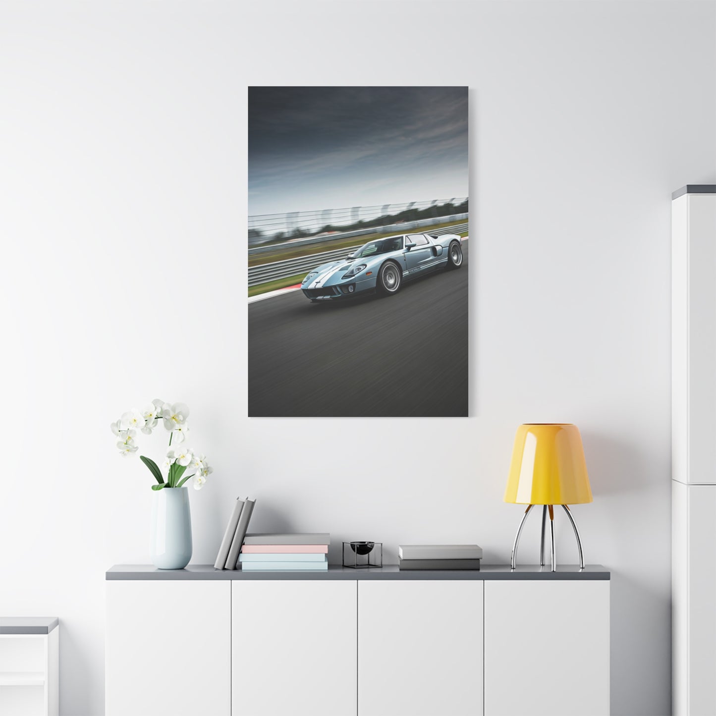 2005 Ford GT Track Day Heritage Wall Art & Canvas Prints